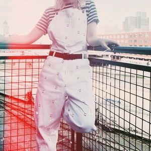 Lazy Oaf Happy Sad Overalls